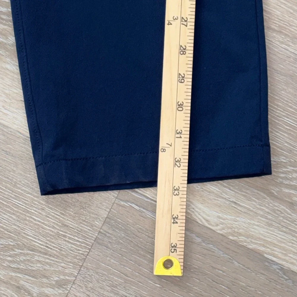 Under Armour Mens Golf Pants Navy Blue Loose Fit Performance Trousers 38x32